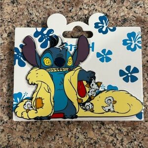 Jumbo Disneyland Paris Pin Stitch Cruella de Vil 101 Dalmatians Ducklings Parks